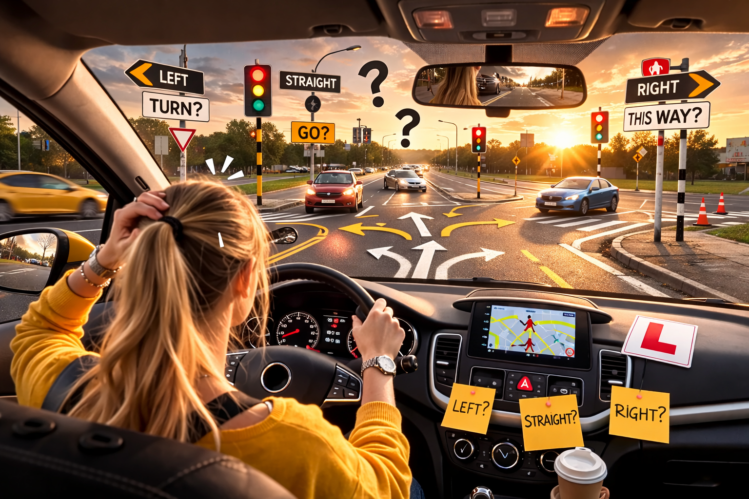 Road test preparation graphic